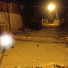 Las víctimas quedaron tendidas en la calzada.