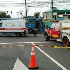 El conductor de una moto resultó fallecido.
