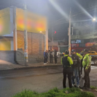 El atraco se registró la noche del domingo.