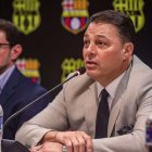 Rafael Verduga (i) y Carlos Alfaro Moreno son los actuales candidatos a la presidencia de Barcelona. En 2019 llegaron juntos a la directiva del Ídolo.