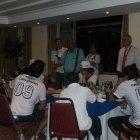 Rodrigo Paz junto a su Liga de Quito en Brasil en el 2009.