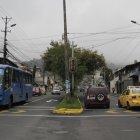 Los cortes de luz afectaron la movilización en la capital.