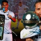 Paolo y un amor cumplido, tener la Copa Sudamericana en sus manos. La festejo con su familia en la cancha.