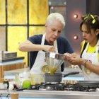 Cecilia Cascante (der.), en MasterChef.