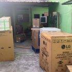 Los electrodomésticos fueron llevados a un domicilio en el sector de Los Esteros.