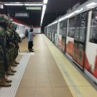 En el Metro de Quito hay presencia militar.
