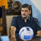 Aquiles Álvarez, ex directivo amarillo, ahora alcalde viste de azul.