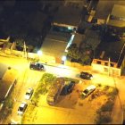 Para ejecutar la operación, los investigadores utilizaron equipos tecnológicos, como drones.