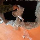 Los militares compartieron las evidencias.