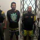 Los sujetos fueron capturados por la Policía.