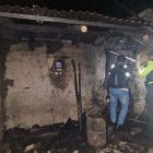 Los elementos de socorro nada pudieron hacer para salvar a la mujer.