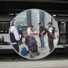 El sujeto llevaba los productos en un coche de bebé