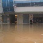 Calles inundadas: el panorama de varias localidades en Manabí