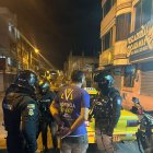 El sujeto, de nacionalidad venezolana, intentó huir de la Policía. Lo atraparon en Carcelén.