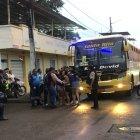 El chofer del micro murió en su lugar de trabajo.