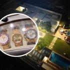 Pablo Muentes fue detenido en su lujosa casa de Samborondón.