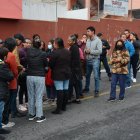 Los padres de familia hicieron un plantón luego de enterarse del hecho.