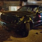 Los miembros de una familia resultaron afectados por siniestro de tránsito entre una moto y una camioneta