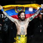 La madrugada del domingo 10 de marzo, Vera se convirtió en el primer ecuatoriano en intentar ceñirse un cinturón de la UFC.