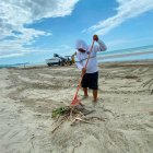 Nace iniciativa para mantener limpia la playa Las Palmas.