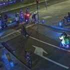 Vecinos de la zona publicaron en redes sociales las imágenes de las carreras.