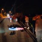 El cuerpo de Ángel Cedillo Pinos quedó tendido sobre el pavimento luego de ser atropellado por un automotor desconocido.