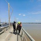 La Policía Nacional intervino para evitar el intento de suicidio