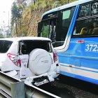 Cuando ocurren accidentes de tránsito, la circulación vehicular empeora en la capital.