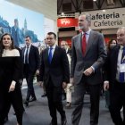 Daniel Noboa y el Rey Felipe VI de España durante su visita oficial.