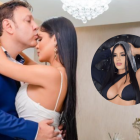 Yuleysi Coca y su esposo, quien sería alias CC.