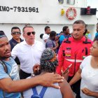 Pescadores fueron rescatados en Esmeraldas.