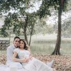 Constanza Baéz Jalil y Nelson Riofrío esperan su segundo bebé.