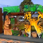 Mera muestra lo que caracteriza a sus pobladores, de siete nacionalidades, así como su fauna, flora.