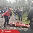 El cadáver de la víctima fue encontrado a unos 25 metros de profundidad  de una quebrada.