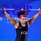 Neisi Dajomes brillante en el Mundial de pesas.