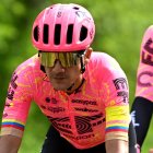 La Locomotora del Carchi volvió ayer luego de 35 días de estar alejado de las competencias por la caída en la última etapa del Tirreno Adriático.