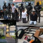 Uno de los los uniformados tiene el grado de cabo y reside en Mocolí.