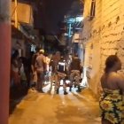 En este callejón ocurrió el hecho violento, en Esmeraldas.