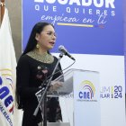 Diana Atamaint aseguró que se garantiza el suministro de energía este 21 de abril de 2024.