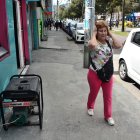 Expertos aconsejan no colocar generadores eléctricos en la vía pública.