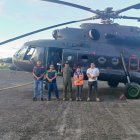 El helicóptero MI 171 fue fotografiado la mañana de este viernes 26 de abril de 2024, minutos antes de su accidente.
