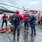La tarde del sábado 27 ingresó el equipo técnico para el levantamiento de cadáveres.