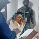 Azhael Roldán, hijo de Junior Roldán, fue detenido.