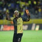 Gabriel Cortez, autor del gol en Quito.