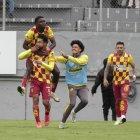 La jornada pasada (10), Aucas goleó 3-0 a Cumbayá.