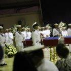 La capilla ardiente fue instalada desde las 14:00 del martes 7 de mayo.