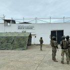 Un total de 160 efectivos entre militares y policías ingresaron al centro penitenciario eso de las 07:30 de este lunes 13 de mayo.