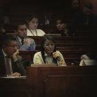 El exasambleísta Ronny Aleaga ha estado publicando información contra la fiscal desde la clandestinidad.