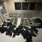 Las evidencias de lo hallado fueron presentados por la Policía Nacional