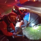 La víctima estaba con aliento a licor cuando la encontraron desangrándose.